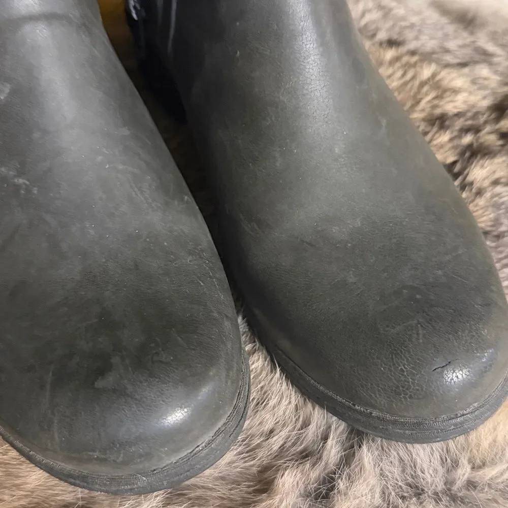 Black Ankle Boots 8 (4550)